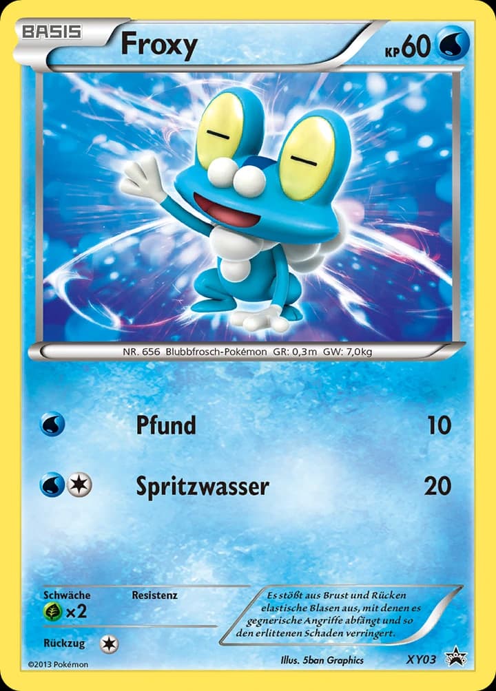 Froxy (Willkommen in Kalos 12) (XY03)