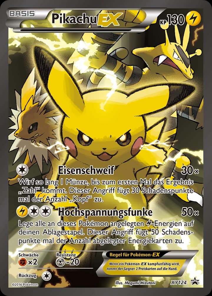 Pikachu-EX (XY124)