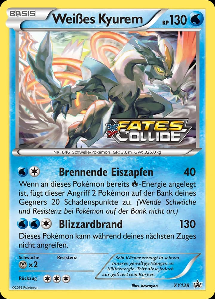 Weißes Kyurem (XY128)