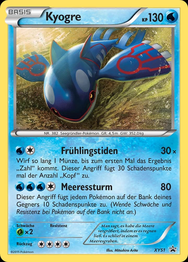 Kyogre (XY51)