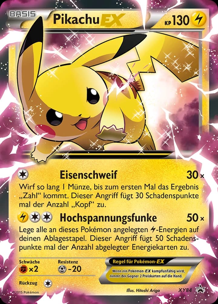 Pikachu-EX (XY84)