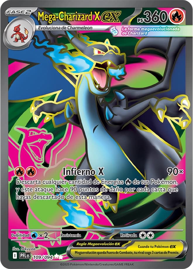 Mega Charizard X ex (109)