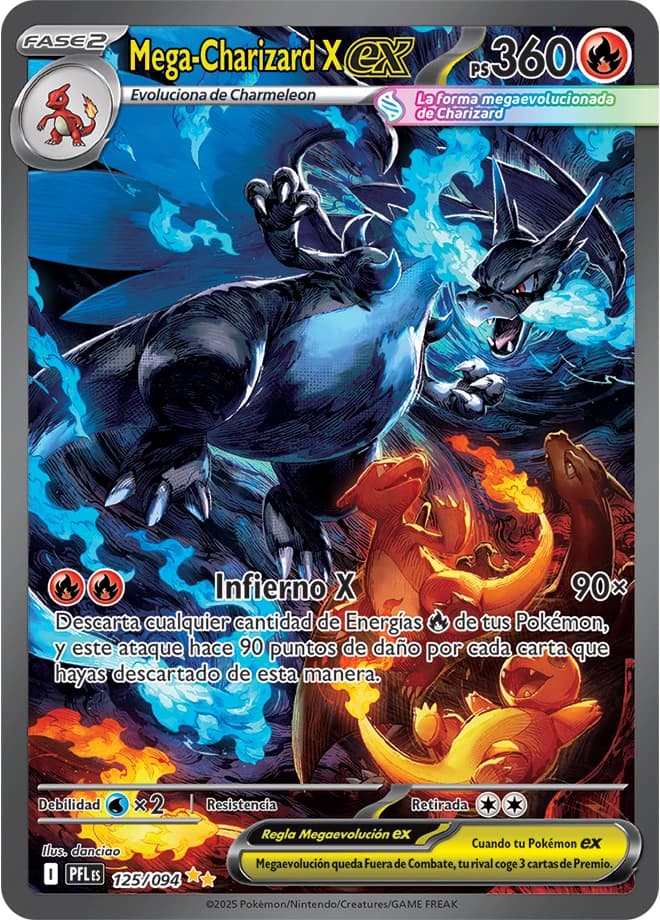 Mega Charizard X ex (125)