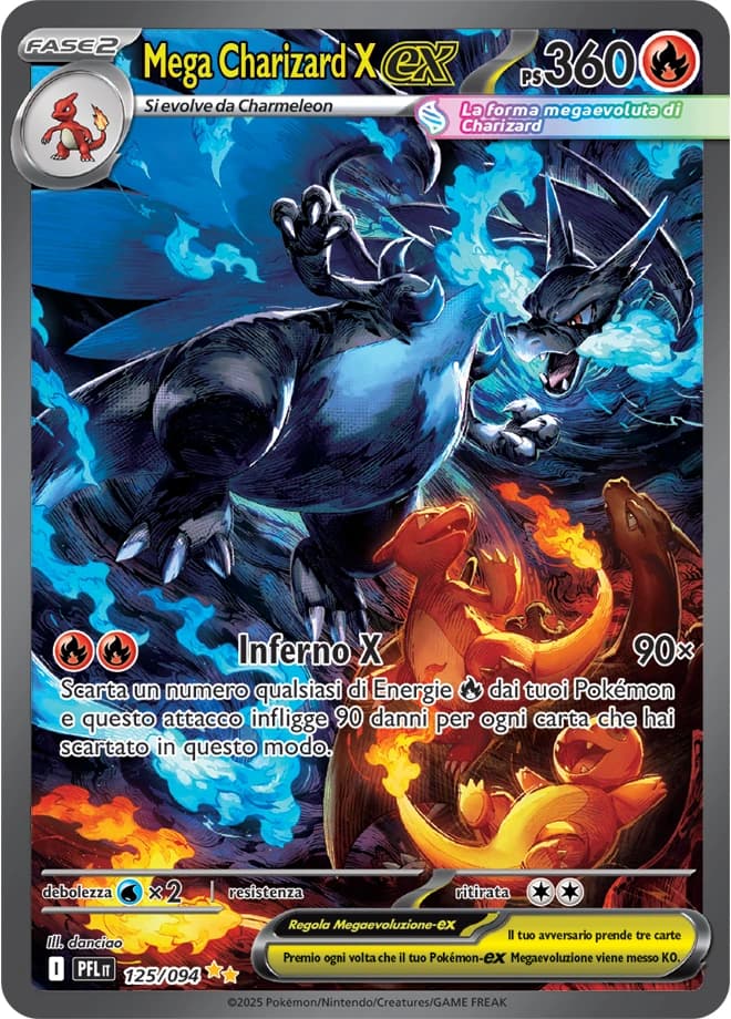 Mega Charizard X ex (125)