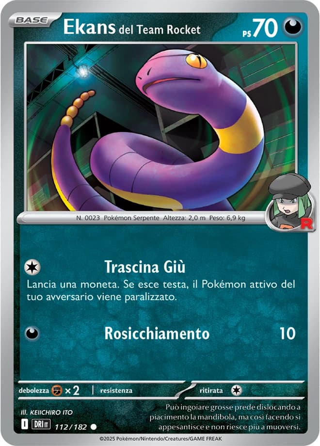Team Rocket's Ekans (112)