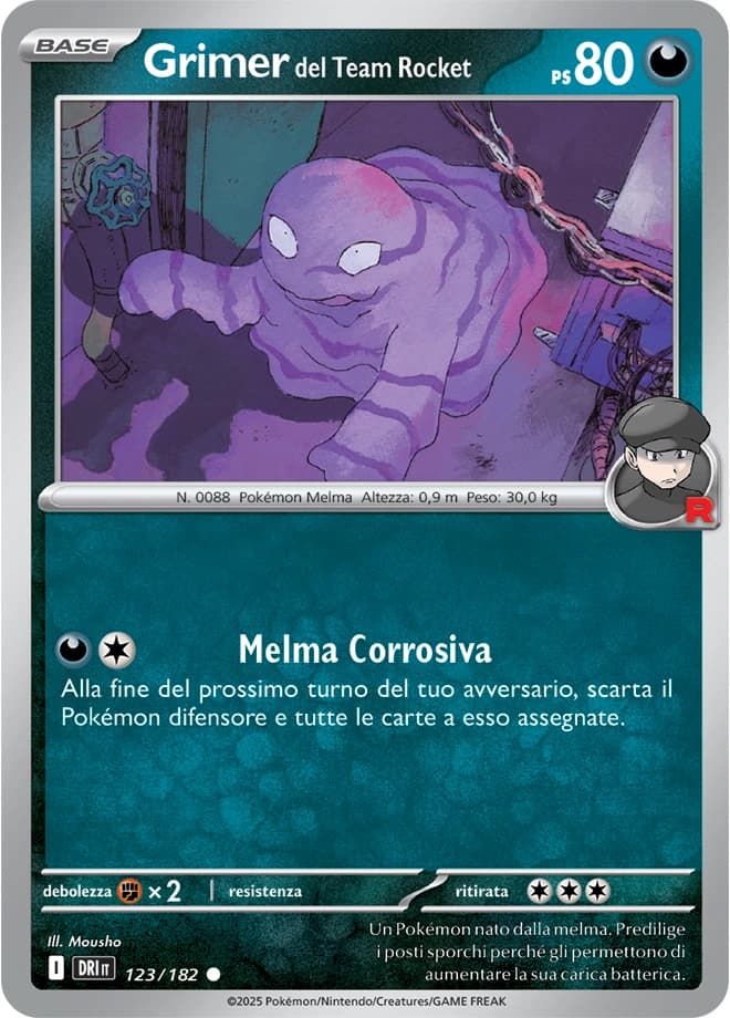 Team Rocket's Grimer (123)