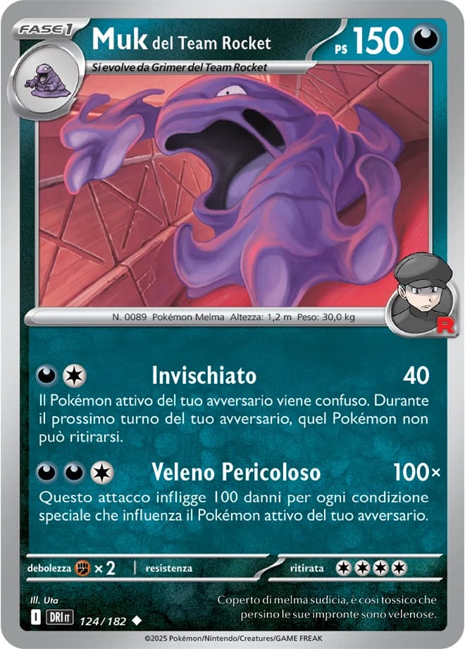 Team Rocket's Muk (124)