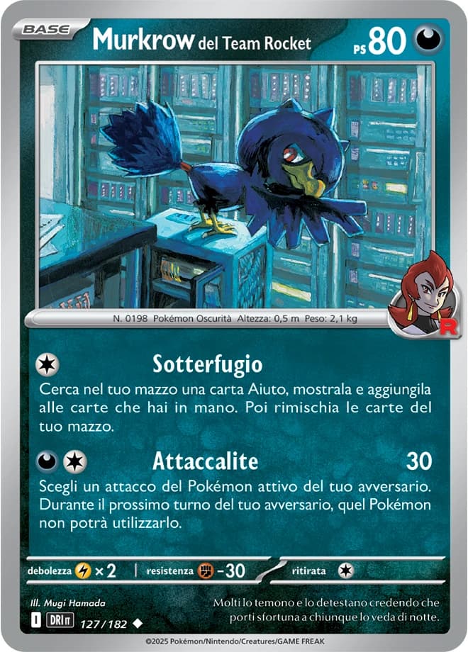 Team Rocket's Murkrow (127)