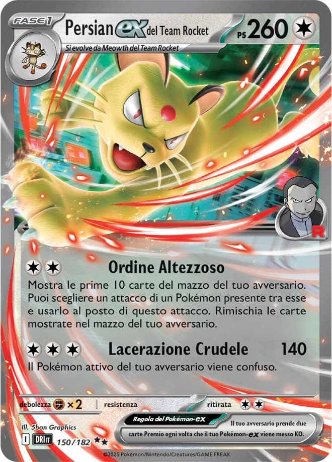 Team Rocket's Persian ex (150)