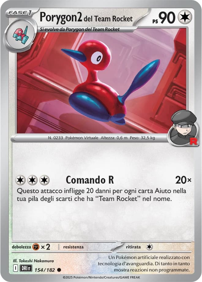 Team Rocket's Porygon2 (154)