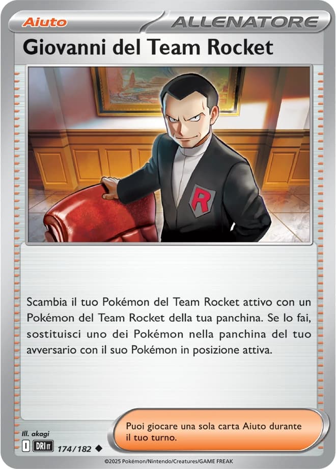 Team Rocket's Giovanni (174)