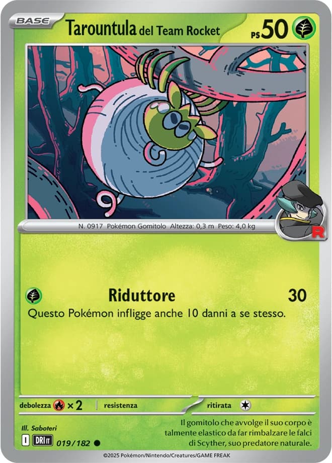 Team Rocket's Tarountula (19)