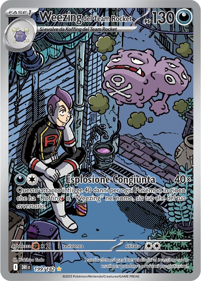 Team Rocket's Weezing (199)