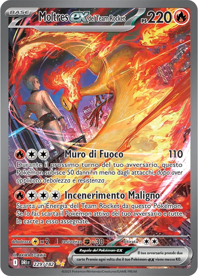 Team Rocket's Moltres ex (229)