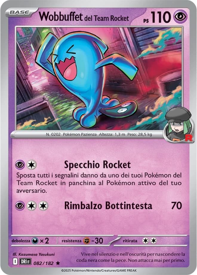 Team Rocket's Wobbuffet (82)