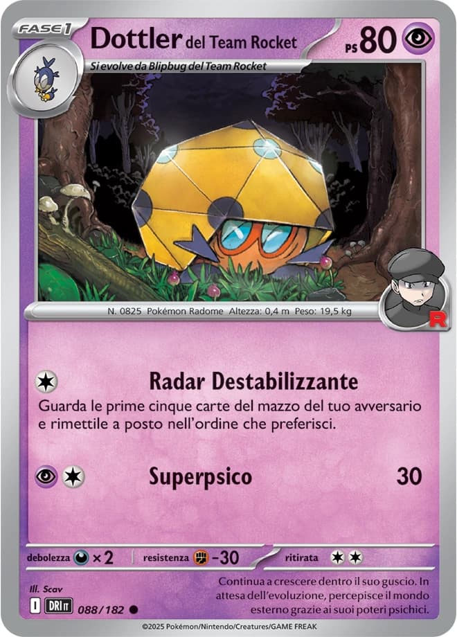 Team Rocket's Dottler (88)
