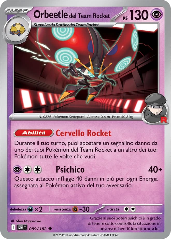 Team Rocket's Orbeetle (89)