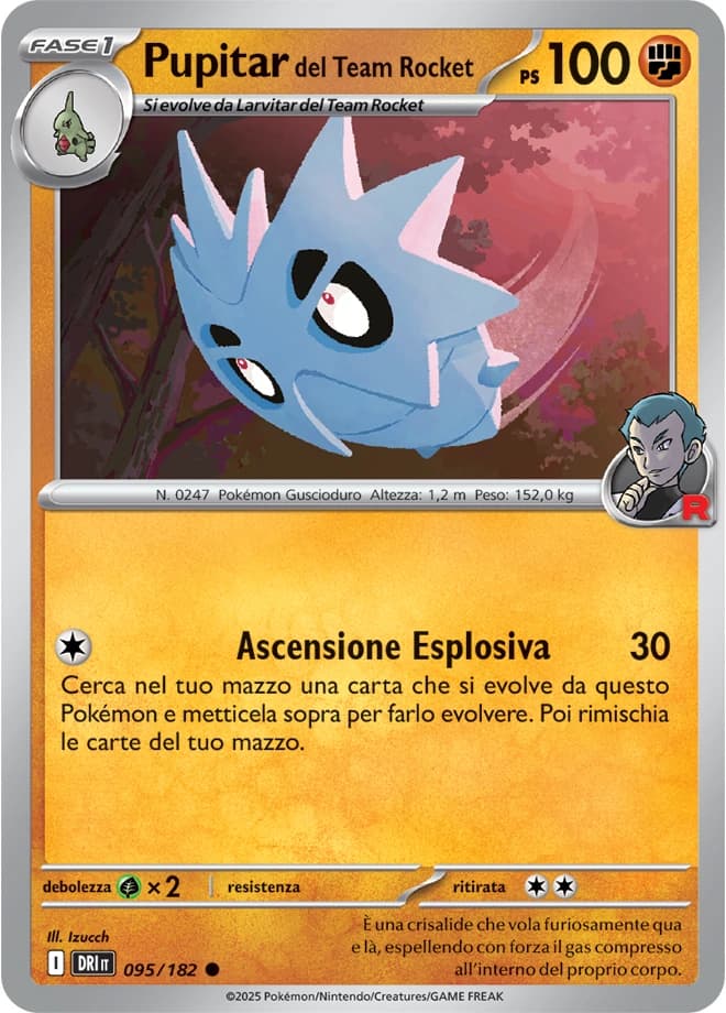 Team Rocket's Pupitar (95)