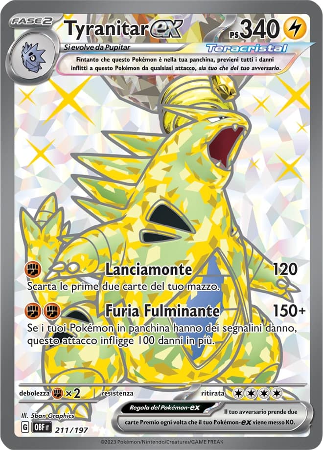 Tyranitar ex (211)