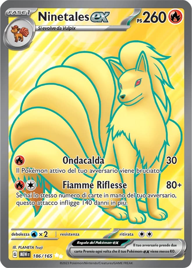 Ninetales ex (186)
