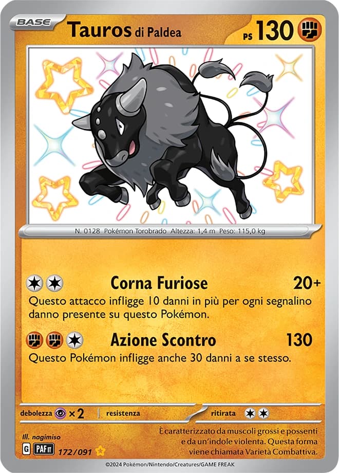 Paldean Tauros (172)