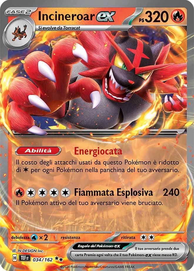 Incineroar ex (34)