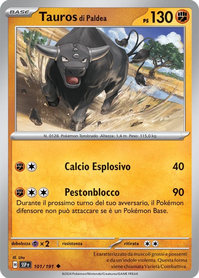Paldean Tauros (101)