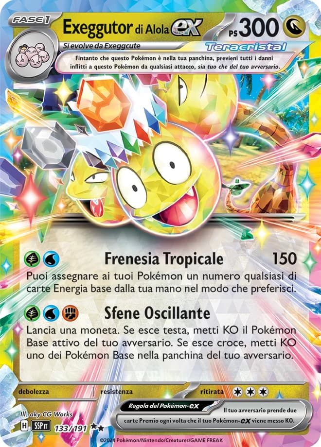 Alolan Exeggutor ex (133)