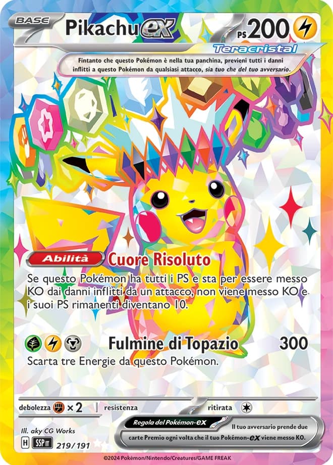 Pikachu ex (219)