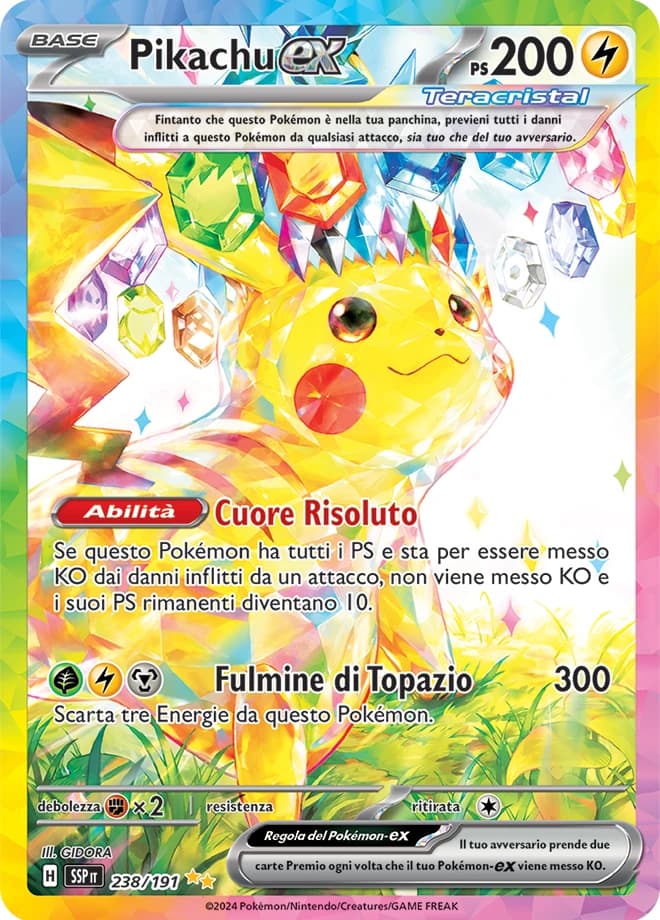 Pikachu ex (238)