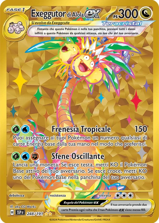 Alolan Exeggutor ex (248)