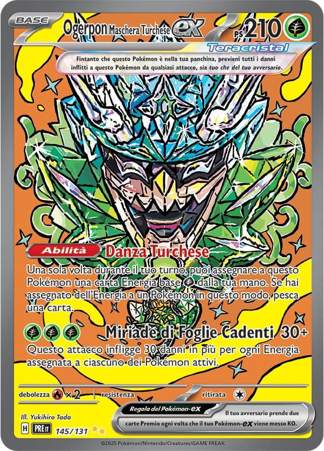 Teal Mask Ogerpon ex (145)