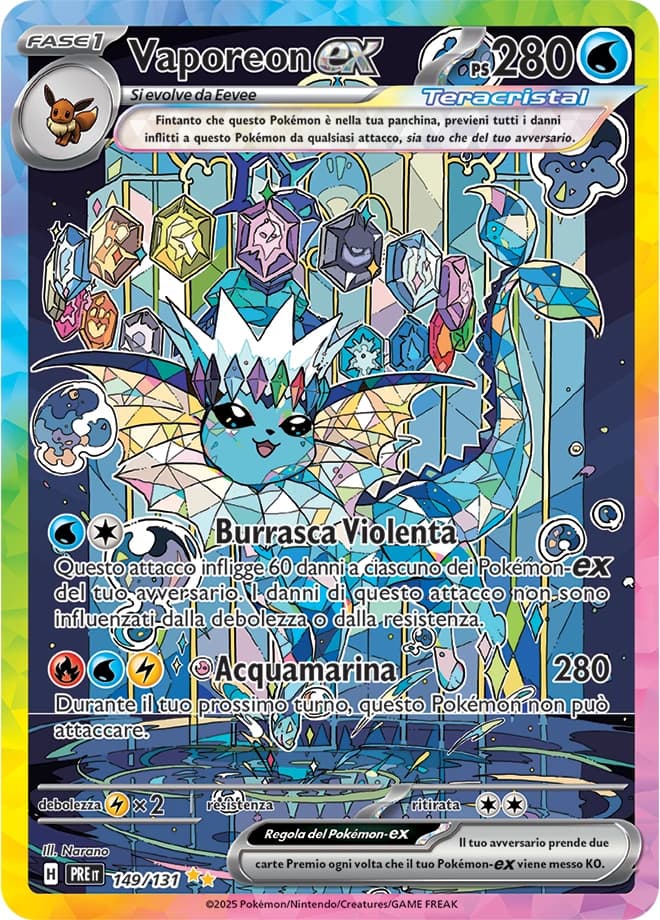 Vaporeon ex (149)