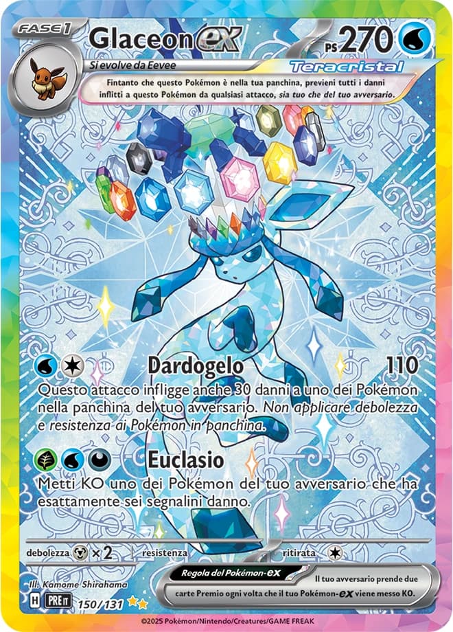 Glaceon ex (150)