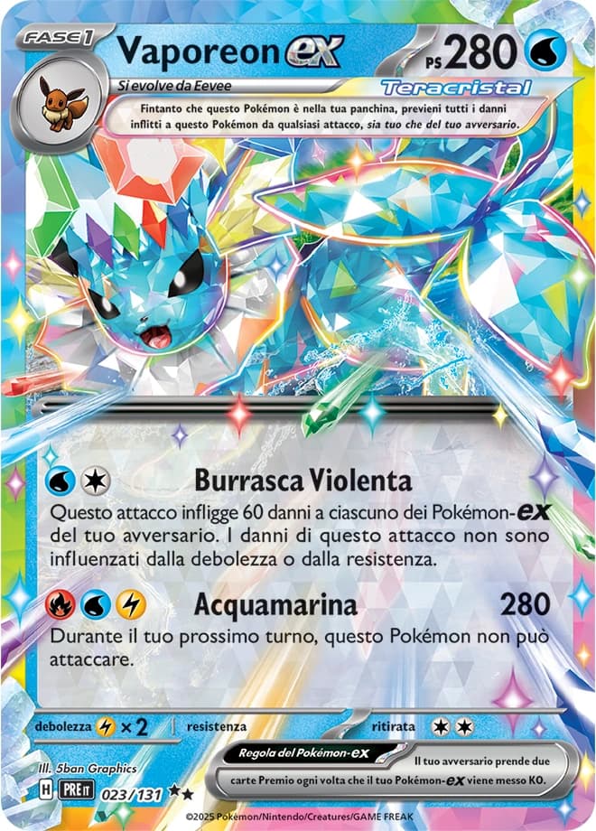 Vaporeon ex (23)