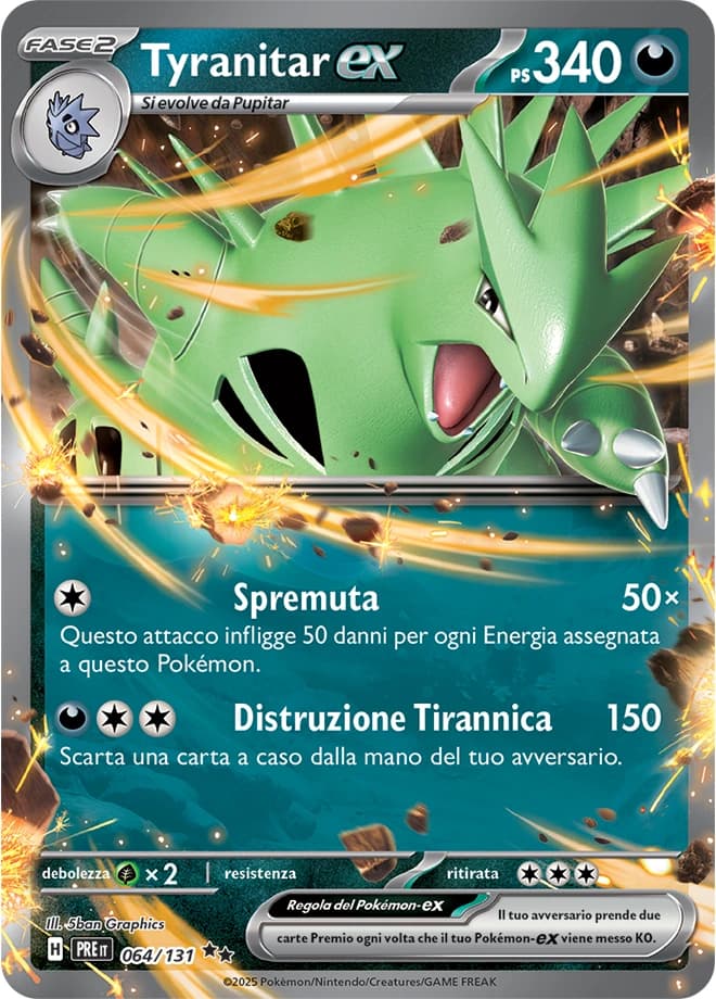 Tyranitar ex (64)