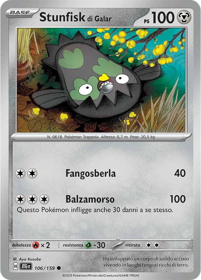 Galarian Stunfisk (106)