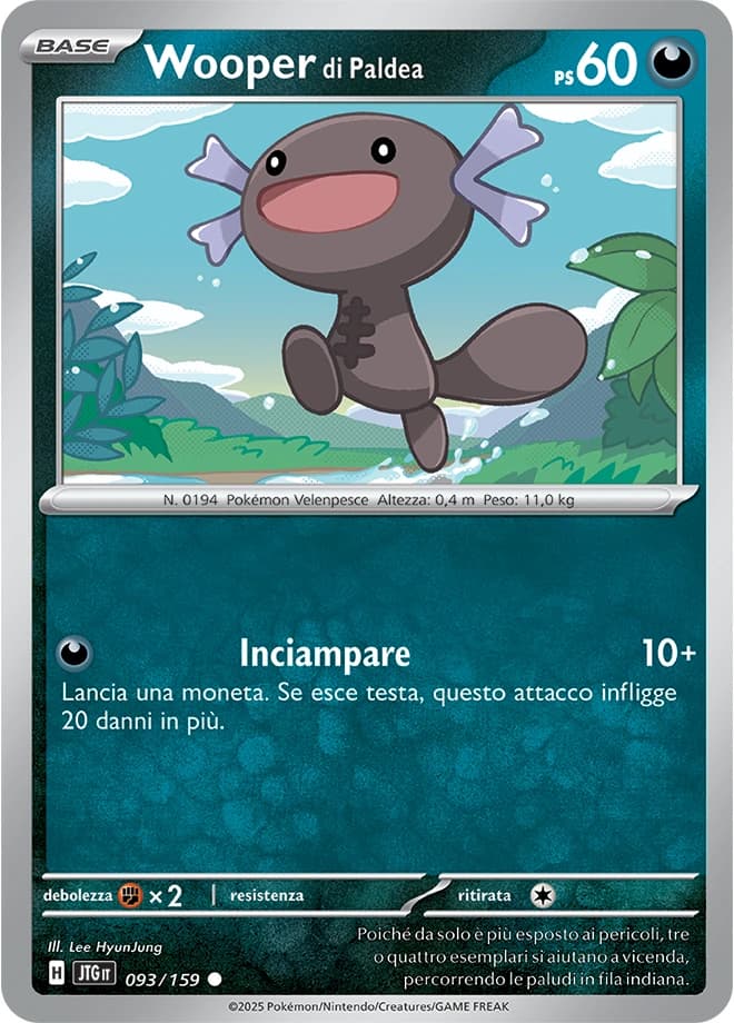Paldean Wooper (93)