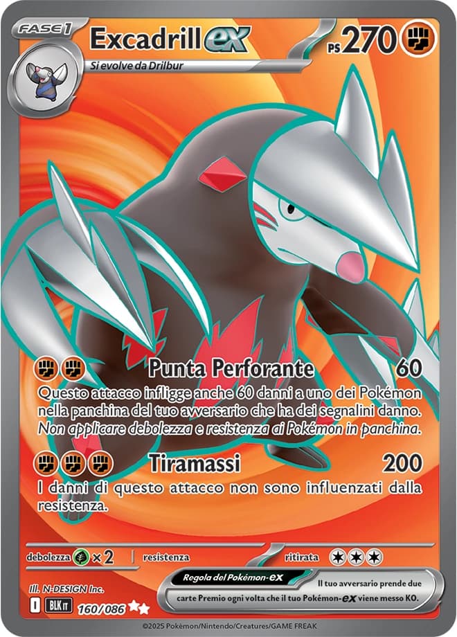 Excadrill ex (160)