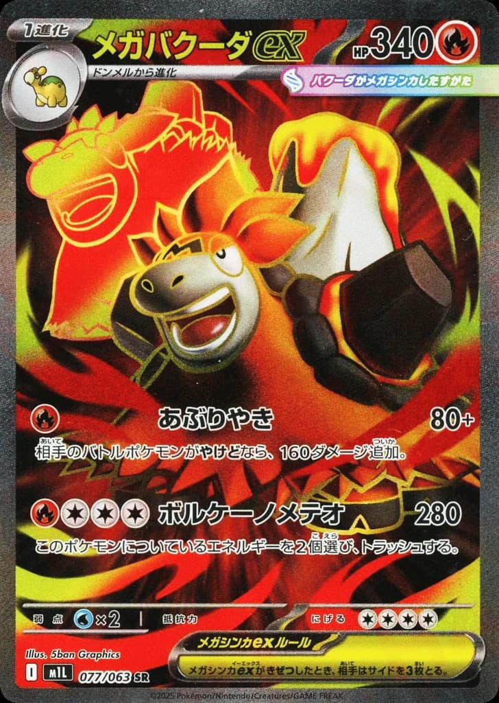 Mega Camerupt ex (77)
