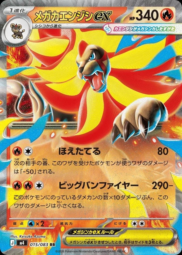 Mega Pyroar ex (15)