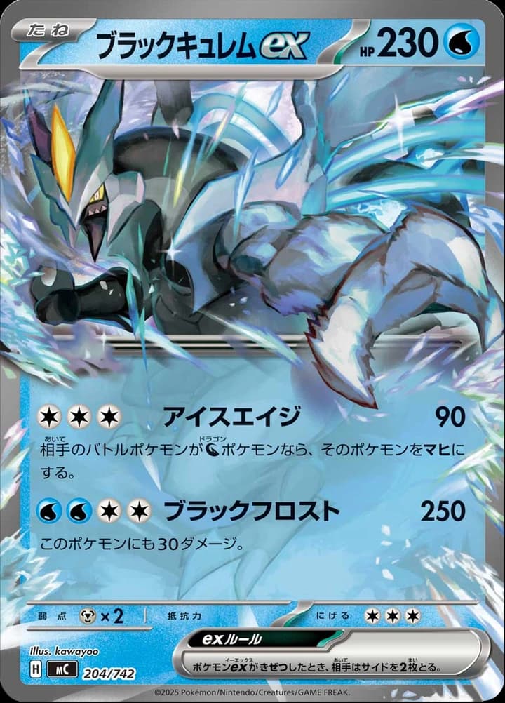 Black Kyurem ex (204)