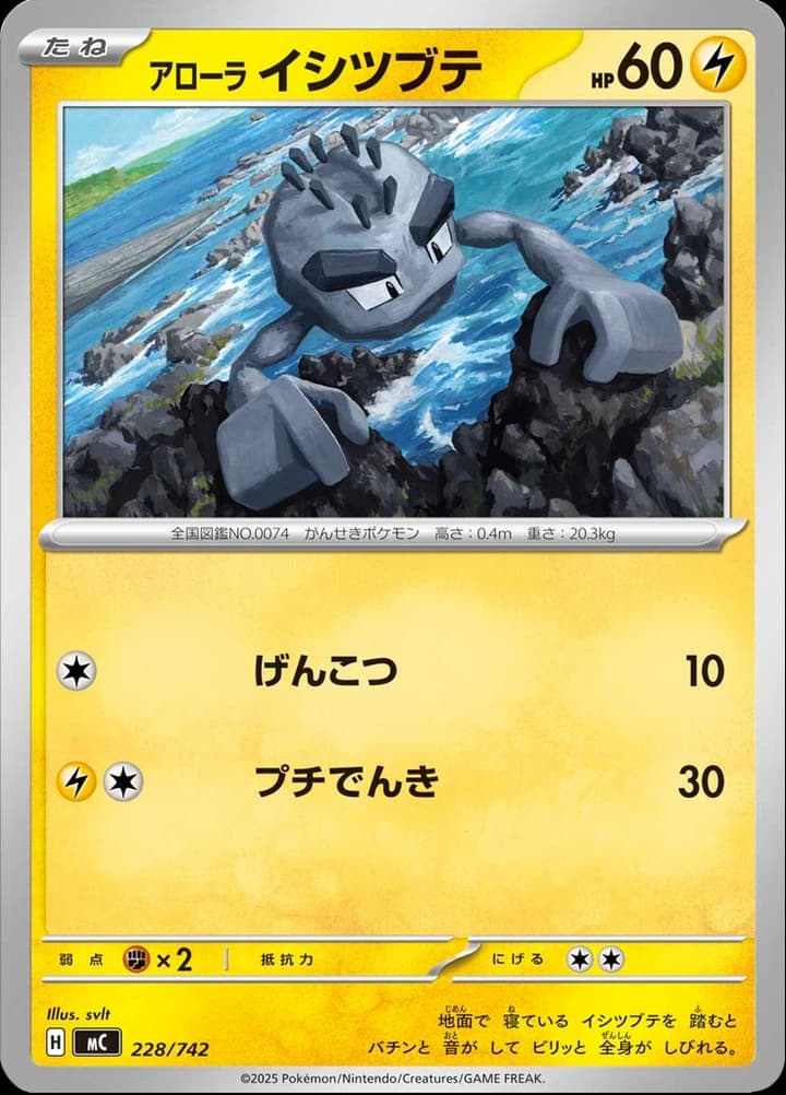 Alolan Geodude (228)