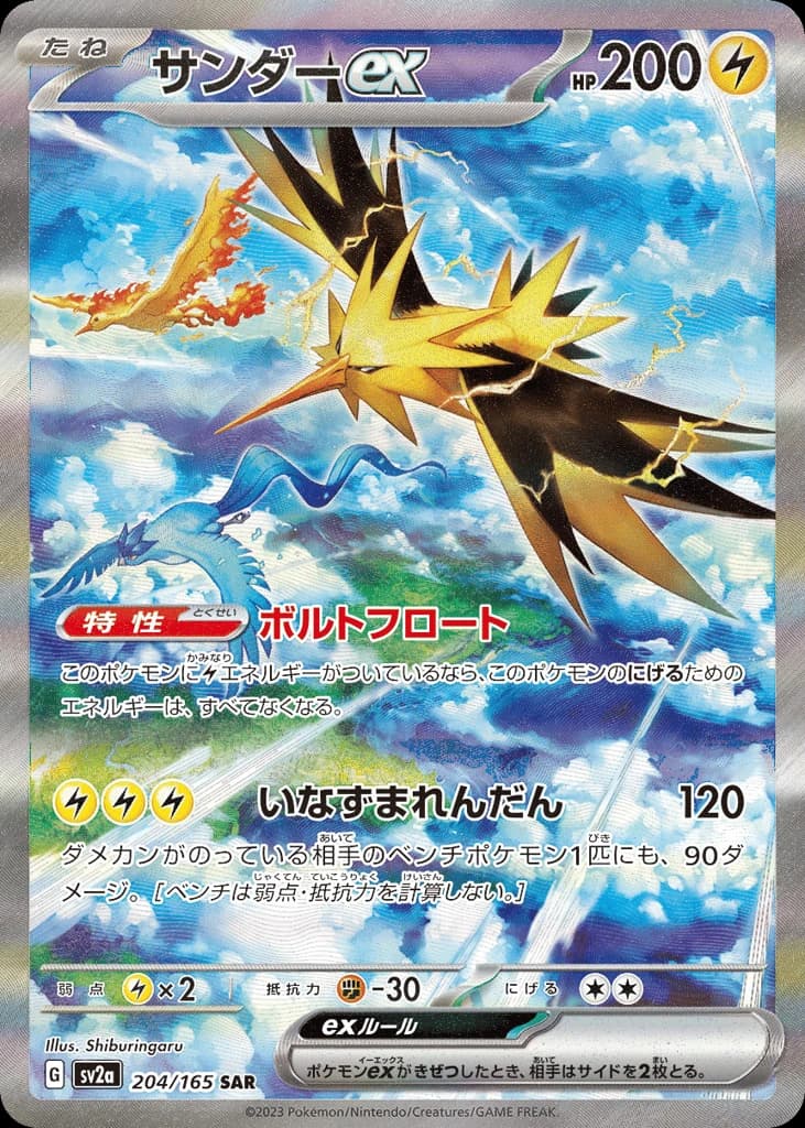 Zapdos ex (204)