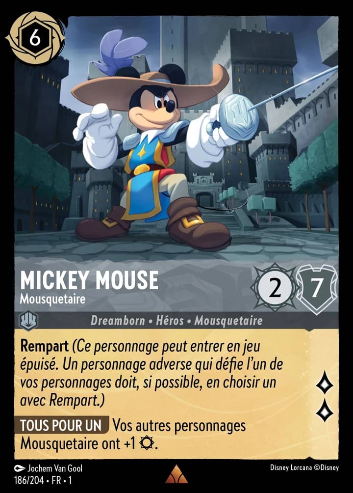 Mickey Mouse - Mousquetaire (186/204)