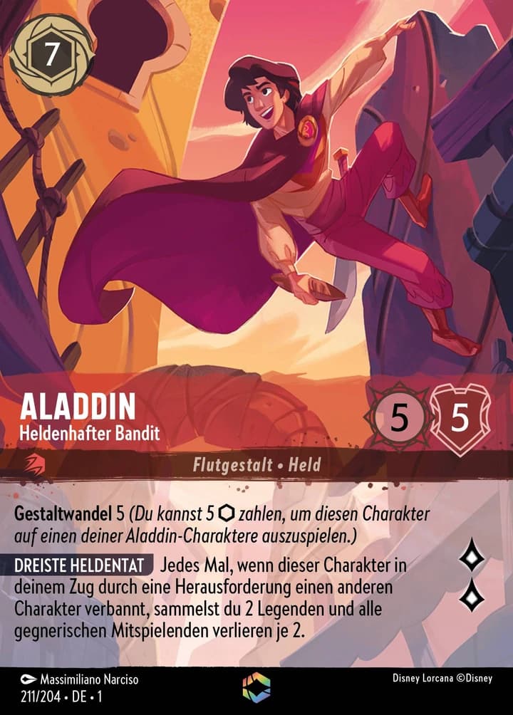 Aladdin - Heldenhafter Bandit (211/204)