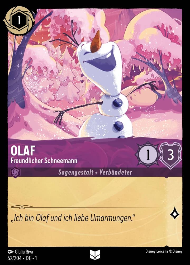 Olaf - Freundlicher Schneemann (52/204)