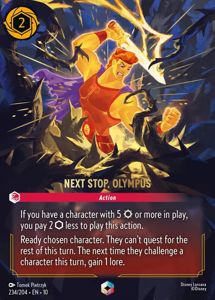 Prochaine étape, l'Olympe ! (234/204)