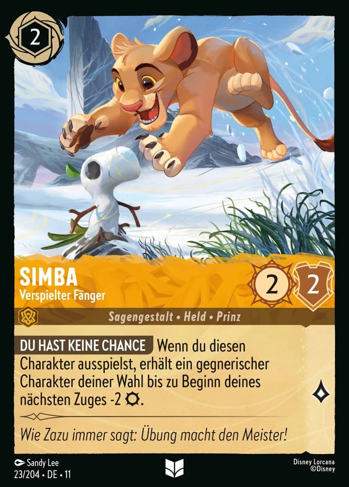 Simba - Verspielter Fänger (23/204)