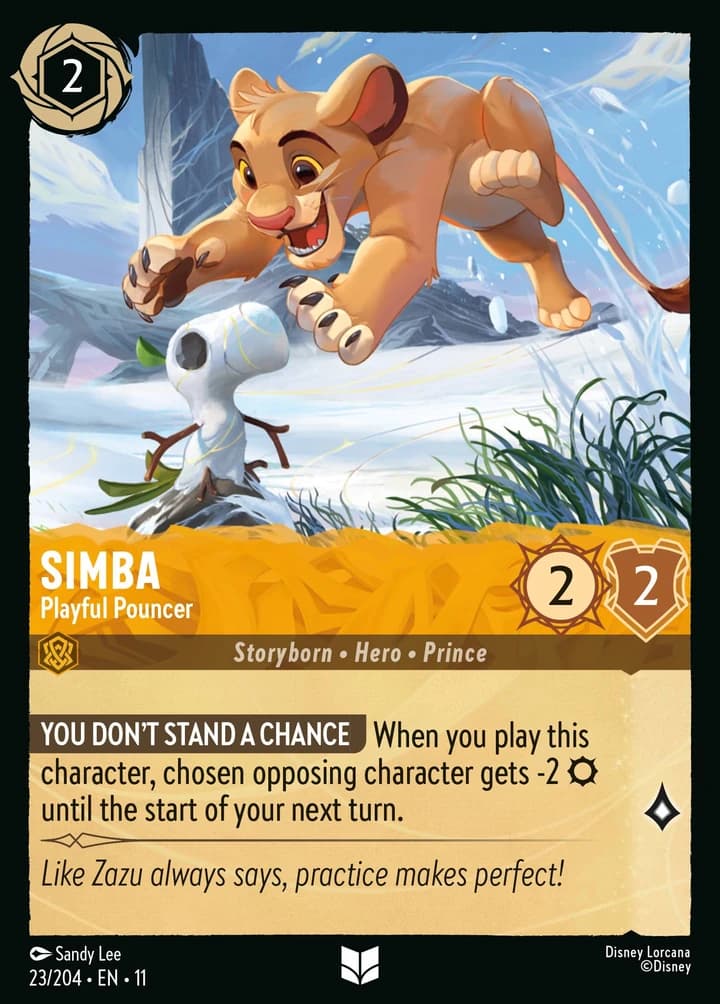 Simba - Predatore Giocherellone (23/204)